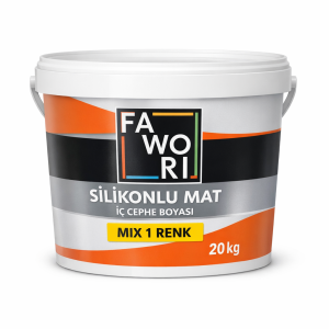 Fawori Mix Silikonlu Mat İç Cephe Boyası MIX-1 20 KG